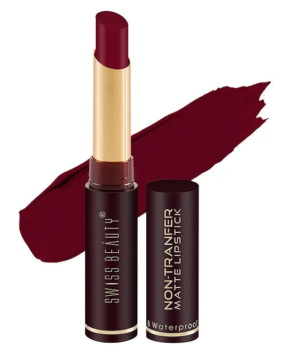 Swiss Beauty Non Transfer Matte Lipstick