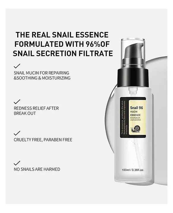Cosrx Advanced Snail 96 Mucin Power Essence | Korean Skin Care - 100 ml