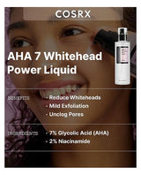 Cosrx AHA 7 Whitehead Power Liquid | Korean Skin Care - 100 ml