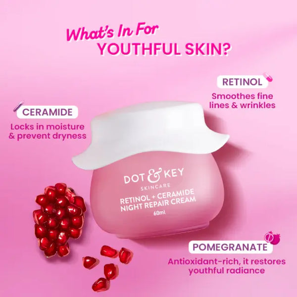 Retinol Night Repair Cream with Ceramides