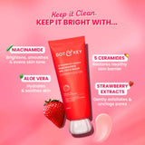 Strawberry Bright Niacinamide Gel Face Wash 100ml