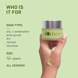 Plum Green Tea Renewed Clarity Night Gel Mini | Hydrates Skin & Fights Acne | Lightweight, Quick-Absorbing, Non-Sticky Gel Texture | Oily, Acne-Prone Skin | 100% Vegan(15ml)