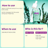 The Plant Fix Plix Rosemary Hair Growth Serum with 3% Redensyl, 4% AnaGain, 3% Baicapil, 30 ml | Stimulates Hair Growth, Increase Hair Density & Thickens Hair | For Men & Women