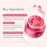 medicube Capsule Cream with TXA + Niacinamide | Dual Radiance Moisturizer Ideal for Use After Spot Care, Uneven Skin Tone & Texture & Hydration | 99% Pure Tranexamic Acid | Korean Skincare, 1.94 oz