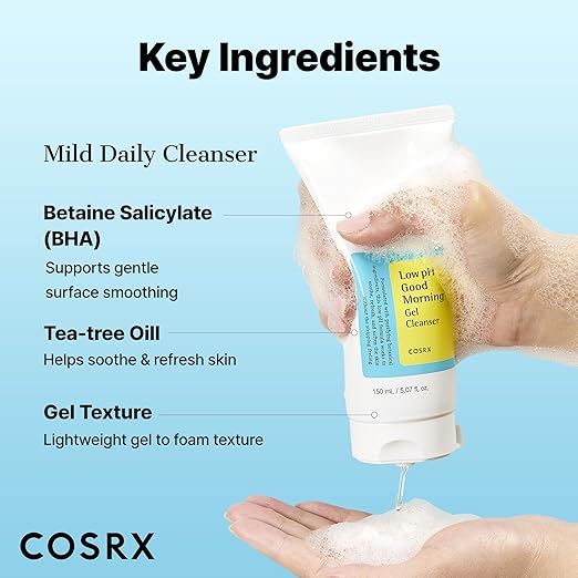 Cosrx Low pH Good Morning Gel Cleanser - 150 ml