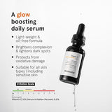Minimalist 10% Advanced Vitamin C Serum for Glowing Skin | Brightening & Dark Spot Treatment | Treats Uneven Skin Tone, Dullness & UV Damage | Daily Face Serum (Stable Vitamin C) | 10ml